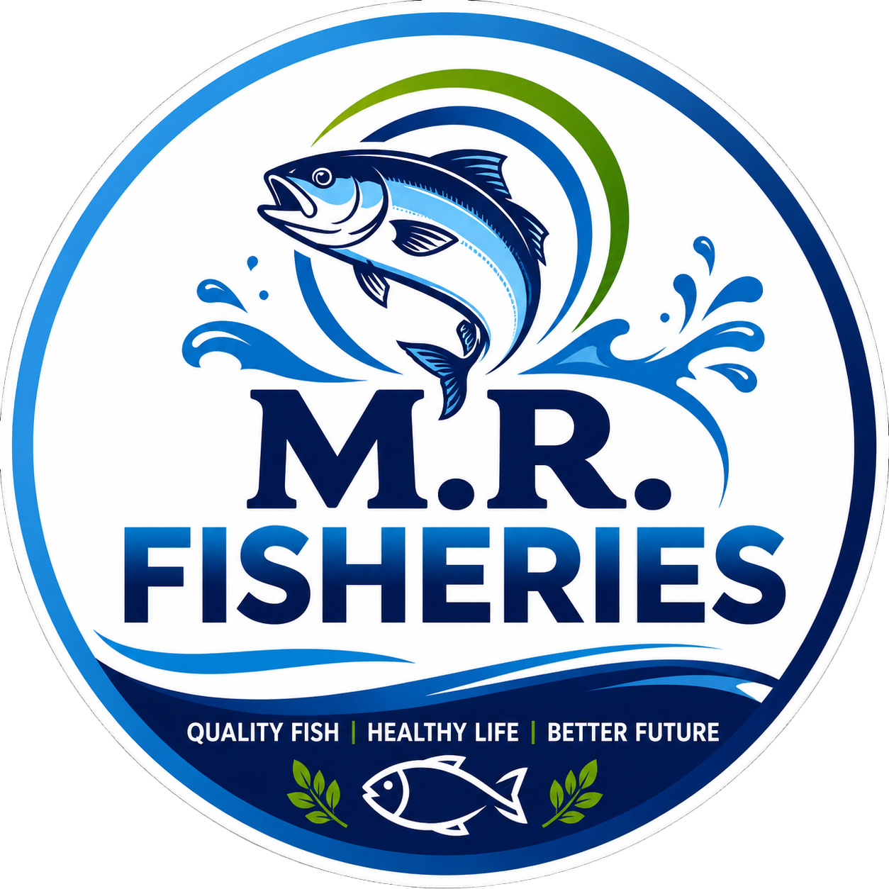 M.R. Fisheries Logo